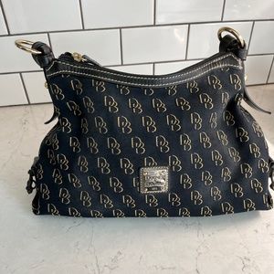 Dooney & Bourke black & gold  Bag